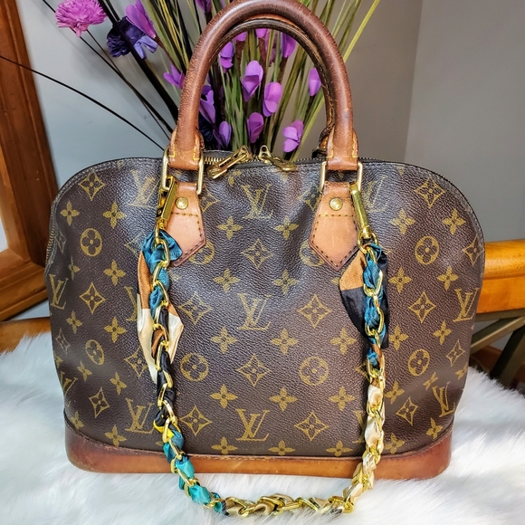 LOUIS VUITTON🌺AUTHENTIC VINTAGE ALMA - Picture 1 of 16